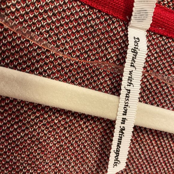 Cardigan Leo & Nicole Sz PS Red Black Plaid Sweater Open Front Grandma-Core - Picture 9 of 12